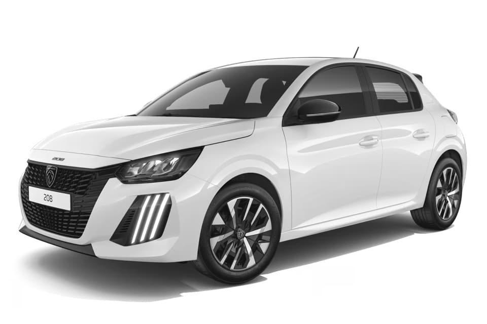 Peugeot 208 Blanche